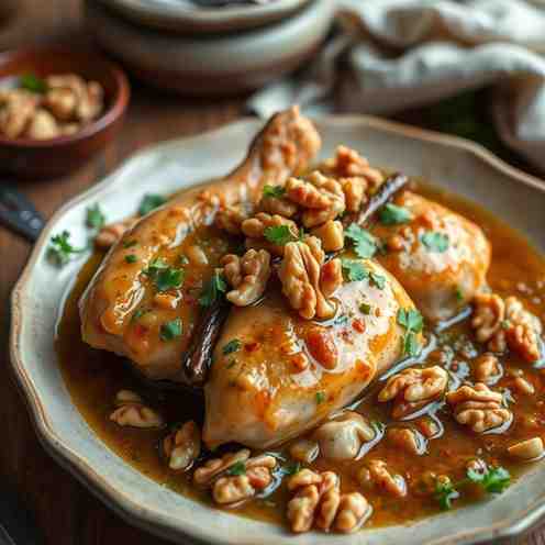 Georgian Satsivi - Easy Walnut Chicken Recipe